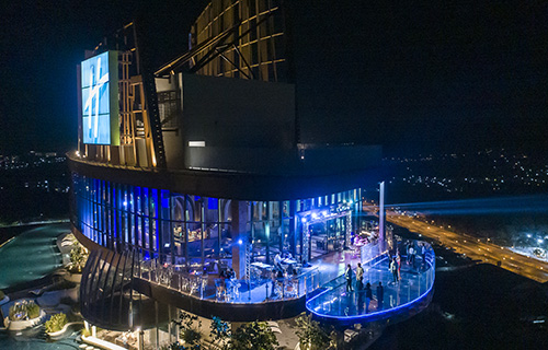 Vana Nava Sky Bar interiors